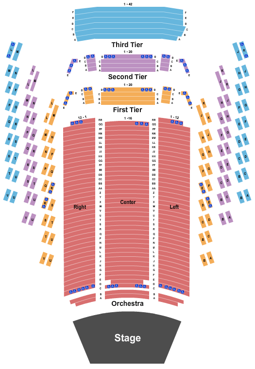 Benaroya Hall The Chicks Seating Chart